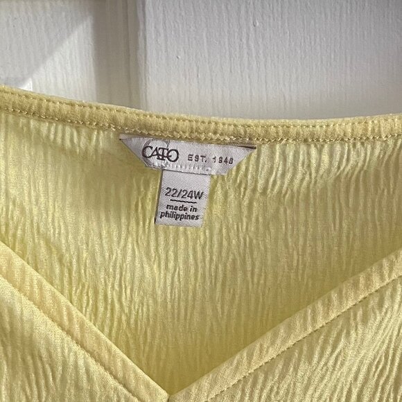 Plus Size Baby Doll Top - Picture 5 of 5